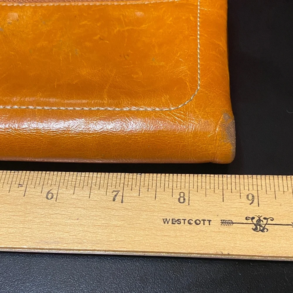 Vintage Leather Wristlet Wallet
